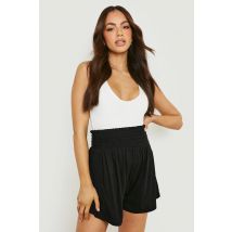 Maternité - Jupe-Short Froncée - Noir - 38, Noir