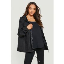 Maternité - Imperméable À Capuche - Noir - 38, Noir