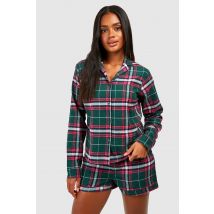 Pyjama À Carreaux - Vert - 38, Vert