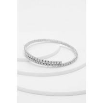 Bracelet À Pierre Fantaisie - Gris - Argent - One Size, Gris - Argent