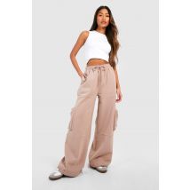 Jogging Cargo Parachute Oversize - Marron Taupe - S, Marron Taupe