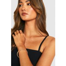 Bracelet Strassé - Jaune Or - One Size, Jaune Or