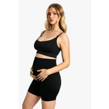 Maternité - Short Cycliste De Grossesse Sans Coutures - Noir - S, Noir