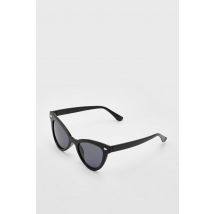 Lunettes De Soleil Œil De Chat - Noir - One Size, Noir