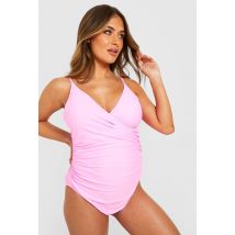 Maternité - Maillot De Bain De Grossesse - Rose - 36, Rose
