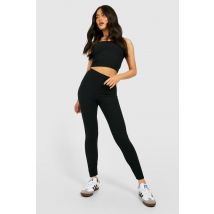 Legging Taille Haute - Noir - 36, Noir