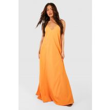 Robe Longue À Bretelles - Orange - 46, Orange