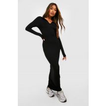 Robe Polo Basique - Noir - 42, Noir