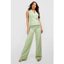 "Tall" - Veste De Tailleur Premium - Vert Mastic - 38, Vert Mastic