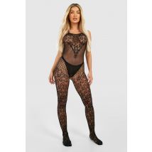 Body Lingerie En Dentelle - Noir - One Size, Noir