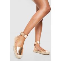 Espadrilles Mé"Tall"isées - Or Rose - 41, Or Rose