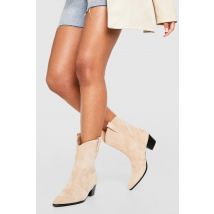 Santiags Basiques - Beige - 39, Beige