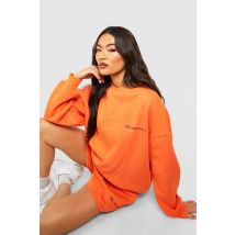 Survêtement Avec Sweat Et Short - Orange - L, Orange