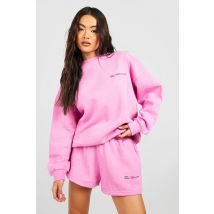 Survêtement Avec Sweat Et Short - Rose - S, Rose