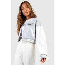 Bomber À Logo Dsgn Studio - Gris Perle - 38, Gris Perle