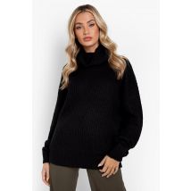 Pull À Col Roulé - Noir - L, Noir