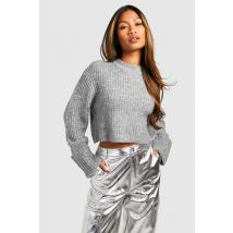 Pull Court Doux - Gris - L, Gris