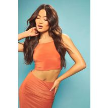 Top Basique À Bretelles - Orange - 38, Orange