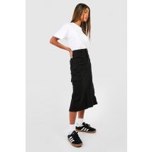 Jupe Cargo En Jean - Noir - S, Noir