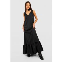 Robe Trapèze Longue - Noir - 38, Noir
