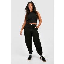 Grande Taille - Jeggings Cargo Taille Haute - Noir - 48, Noir