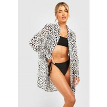 Chemise De Plage Longue - Blanc - S, Blanc