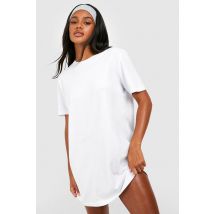 Robe T-Shirt Basique - Blanc - S, Blanc