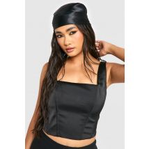 Foulard Satiné - Halloween - Noir - One Size, Noir