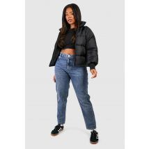 Grande Taille - Jean Mom Délavé - Bleu - 44, Bleu