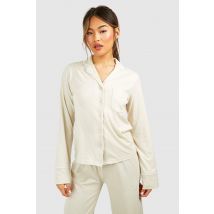 Chemise Confort Boutonnée - Bone - 44, Bone