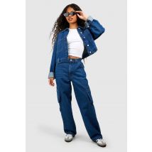 Jean Cargo Large - Bleu - 38, Bleu