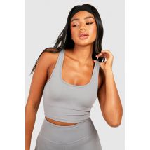 Brassière De Sport Matelassée - Gris - L, Gris