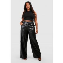 Grande Taille - Pantalon Large - Noir - 44, Noir