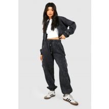 Survêtement Délavé - Gris Anthracite - S, Gris Anthracite