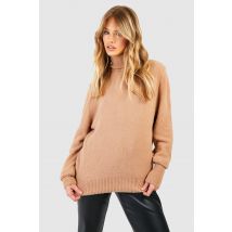 Pull À Col Roulé - Marron Camel - M/L, Marron Camel