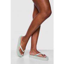 Sandales À Plateforme - Bleu Turquoise - 36, Bleu Turquoise