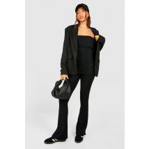 "Tall" - Pantalon Flare Côtelé - Noir - 42, Noir