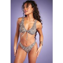 Bas De Maillot Échancré - Mix & Match - Leopard - 40, Leopard