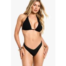 Haut De Maillot En Tissu Éponge - Noir - 34, Noir