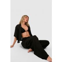 Pantalon De Plage Cargo - Noir - L, Noir