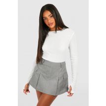 Jupe-Short - Gris - 40, Gris