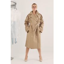 Trench Oversize - Beige - 40, Beige