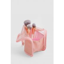 Pochette De Voyage Pour Pinceaux De Maquillage - Rose - One Size, Rose