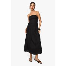 Robe Longue Bandeau - Noir - 42, Noir