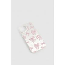 Coque De Téléphone À Motif Nœud - Rose - Iphone 11, Rose