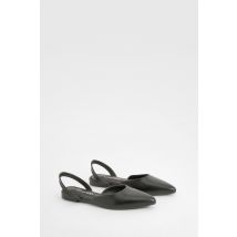 Ballerines Pointues - Noir - 37, Noir