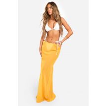 Jupe Longue De Plage - Orange - S, Orange