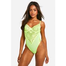 Body Fluo En Mesh - Jaune Fluo - L, Jaune Fluo