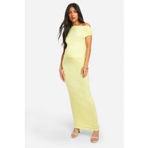 Maternité - Jupe De Grossesse Soyeuse - Jaune - 38, Jaune