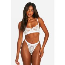 Soutien-Gorge En Dentelle À Armatures - Blanc - 34C, Blanc